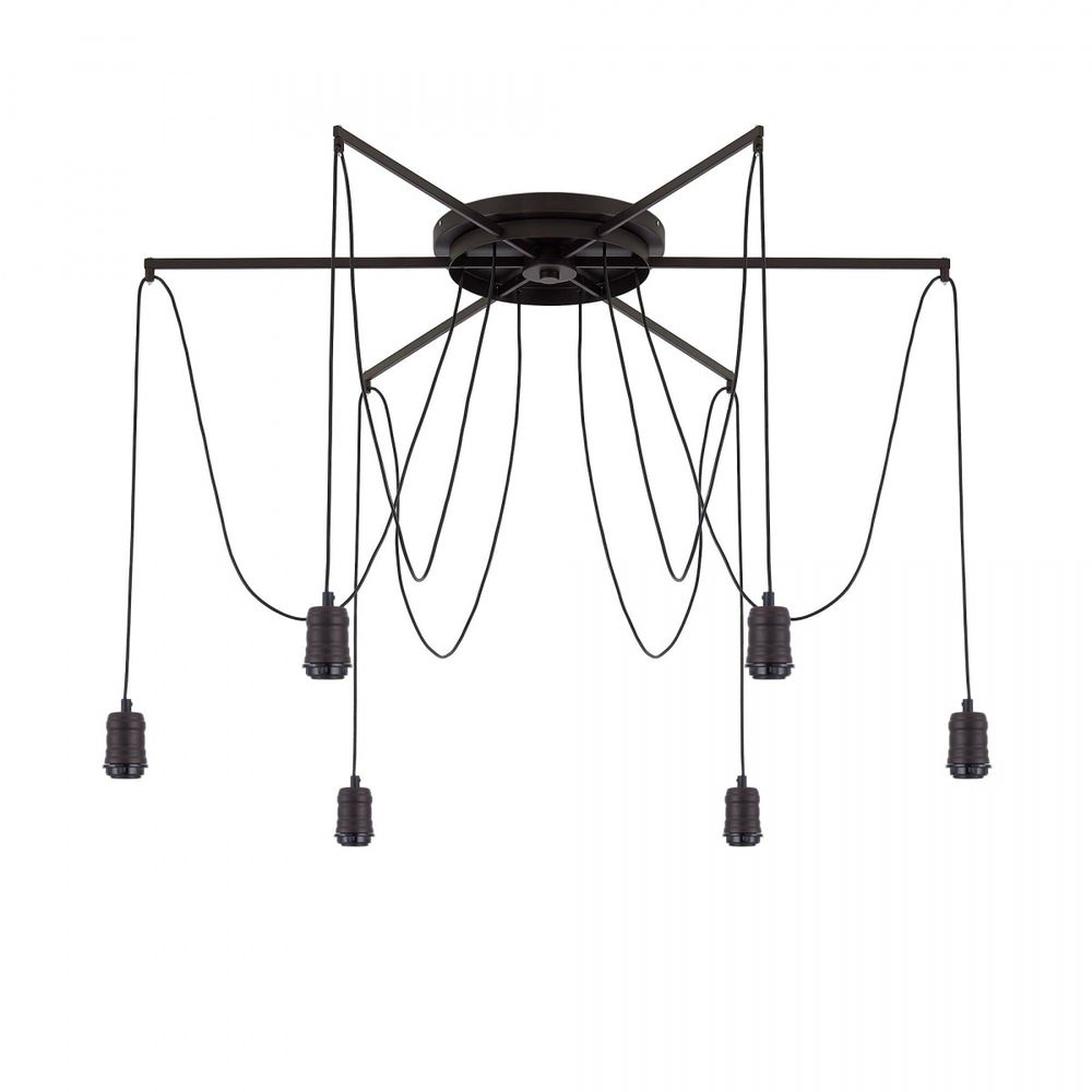 Citilux Эдисон CL451262 Люстра паук Венге