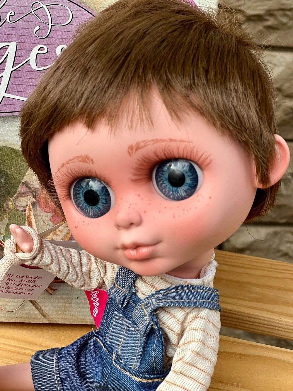 Кукла BERJUAN виниловая 32см BIGGERS Endo Grimald (24001)