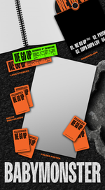 Альбом BABYMONSTER - 2nd MINI ALBUM WE GO UP