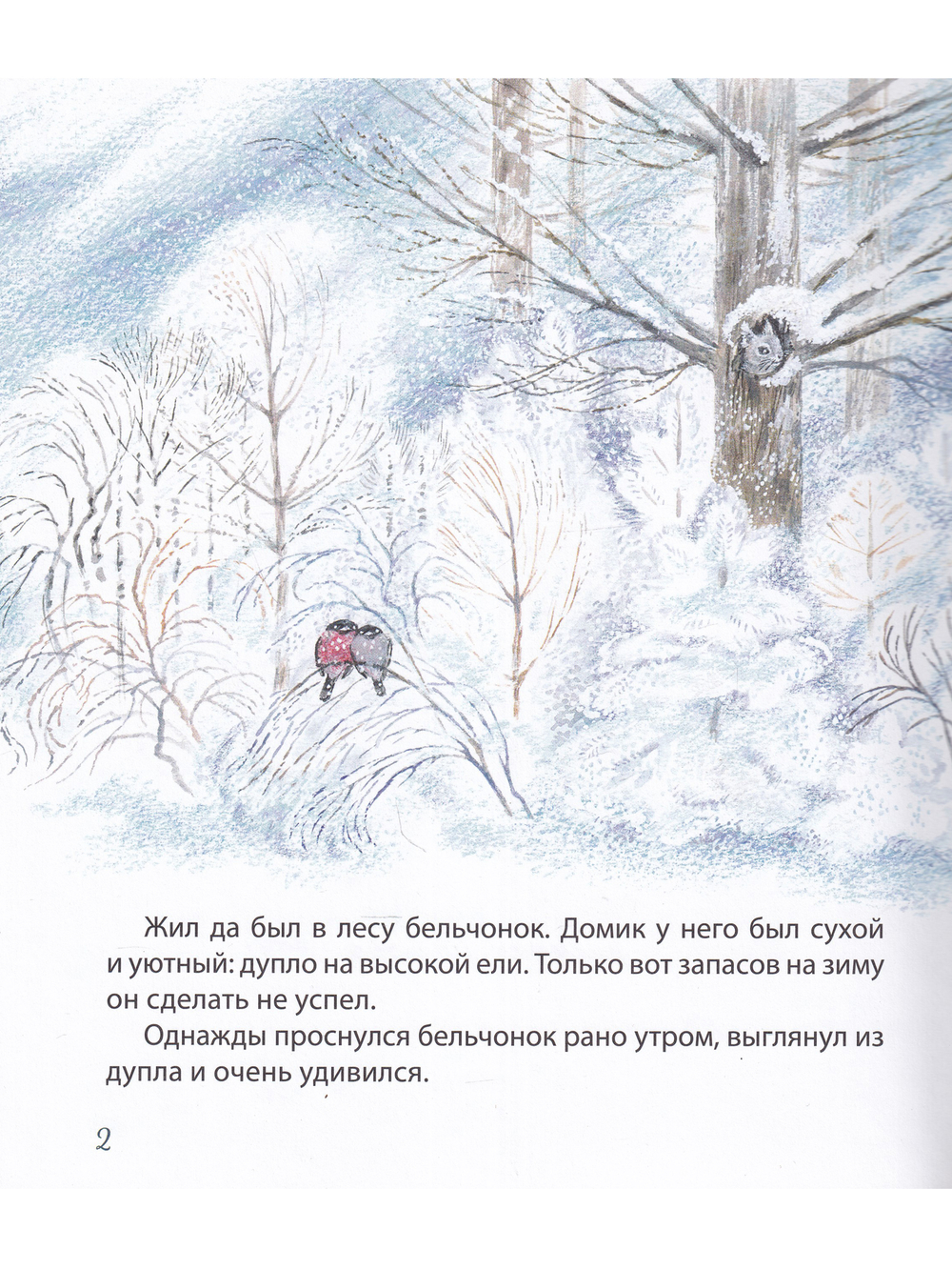 Жил да был в лесу бельчонок.