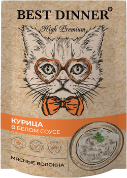 Best Dinner High Premium Курица в белом соусе 85гр.*24шт.