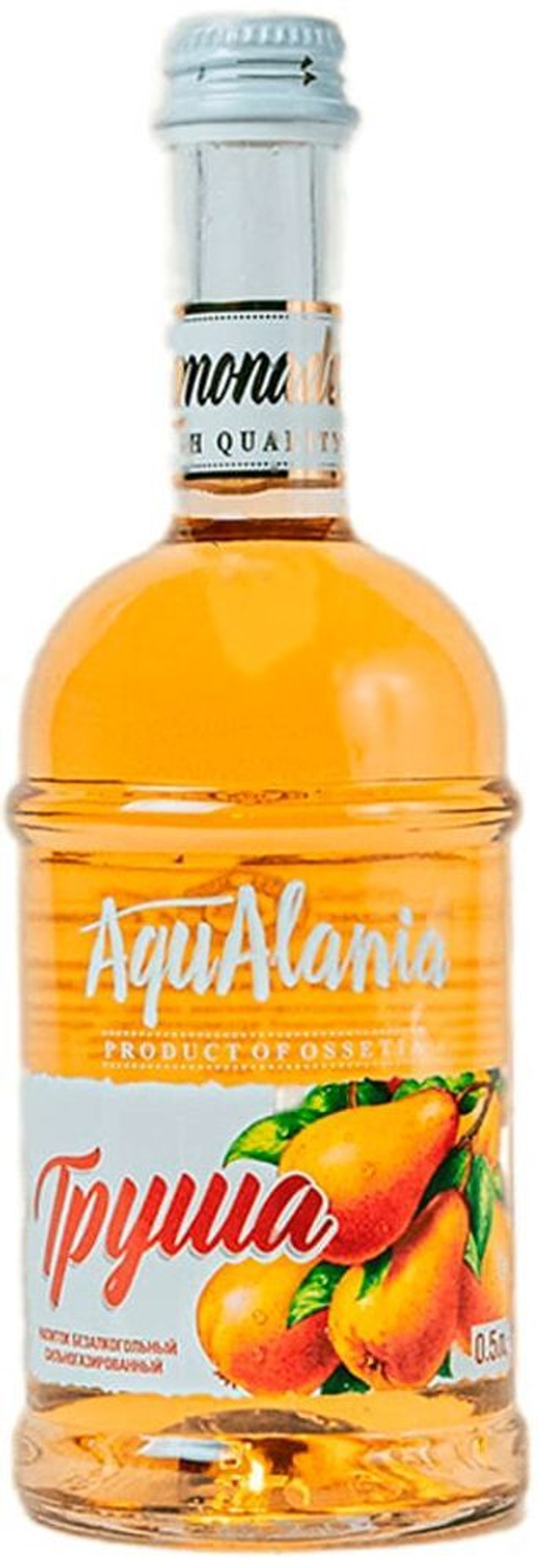 AquAlania Напиток Газированный Груша 0,5л
