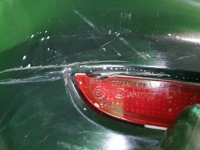 Бампер задний Mercedes M W166 (2011-2015)