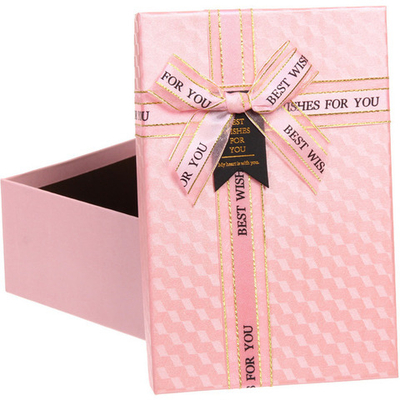 Коробка подарочная «Момент» 21*14*8 см, розовый