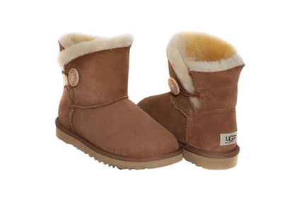 UGG Mini Bailey Button II Chestnut