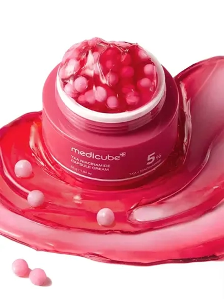 Medicube Осветляющий капсульный крем с 5% ниацинамида и транексамовой кислотой TXA Niacinamide Capsule Cream 55 мл