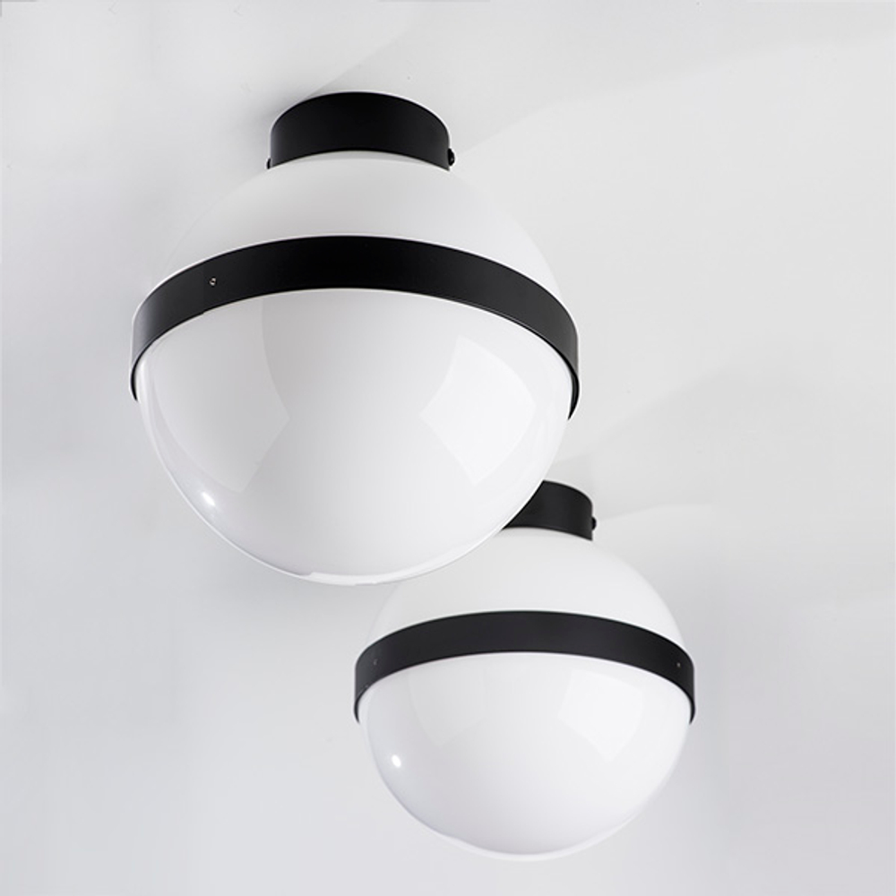 812117 Люстра GLOBO 1х40W E14 ЧЕРНЫЙ/БЕЛЫЙ