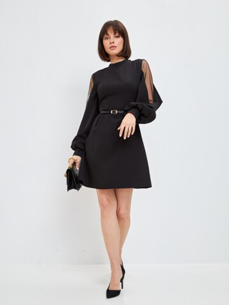 90078854 Платье (черный)             р.44