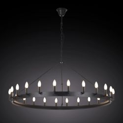 Citilux Смитсон CL470124 Люстра замковая подвесная Чёрная