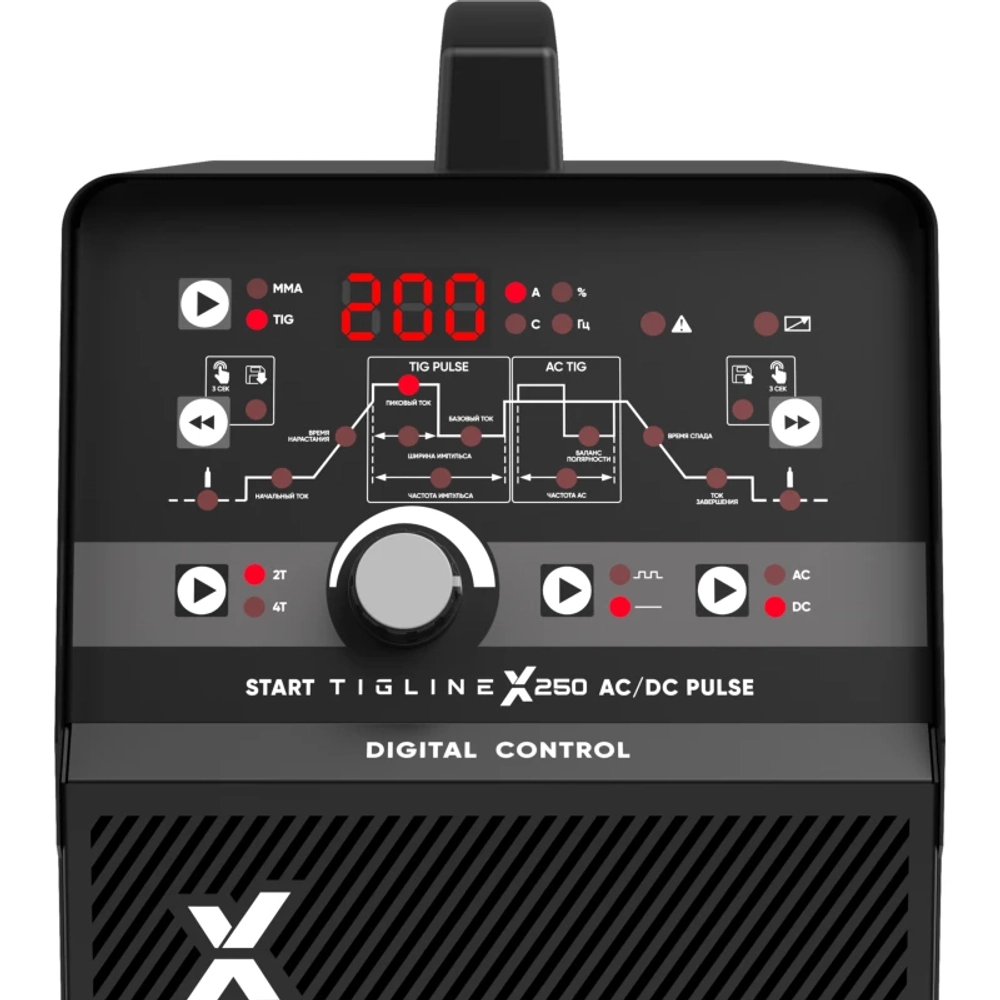START TigLine X250 AC/DC PULSE установка аргонодуговой сварки 3STX250AP