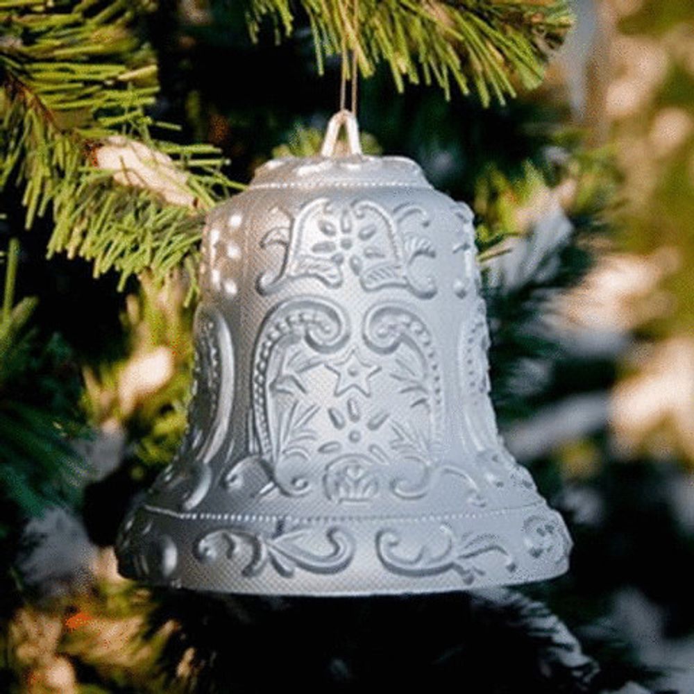 игрушка на елку «Колокольчик с узором»