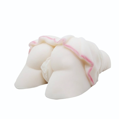 Вагина с анусом под приподнятой юбочкой (Цвет: телесный)