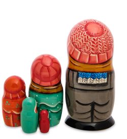 Народные промыслы МР-24/ 93-A Матрешка 5м «Зайка»