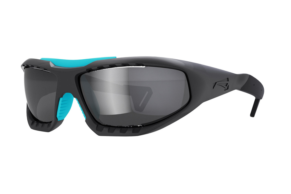 Спортивные очки LiP Surge / Matt Black / Aquamarine / PC Polarized / Levanté Series Chroma Smoke Lens