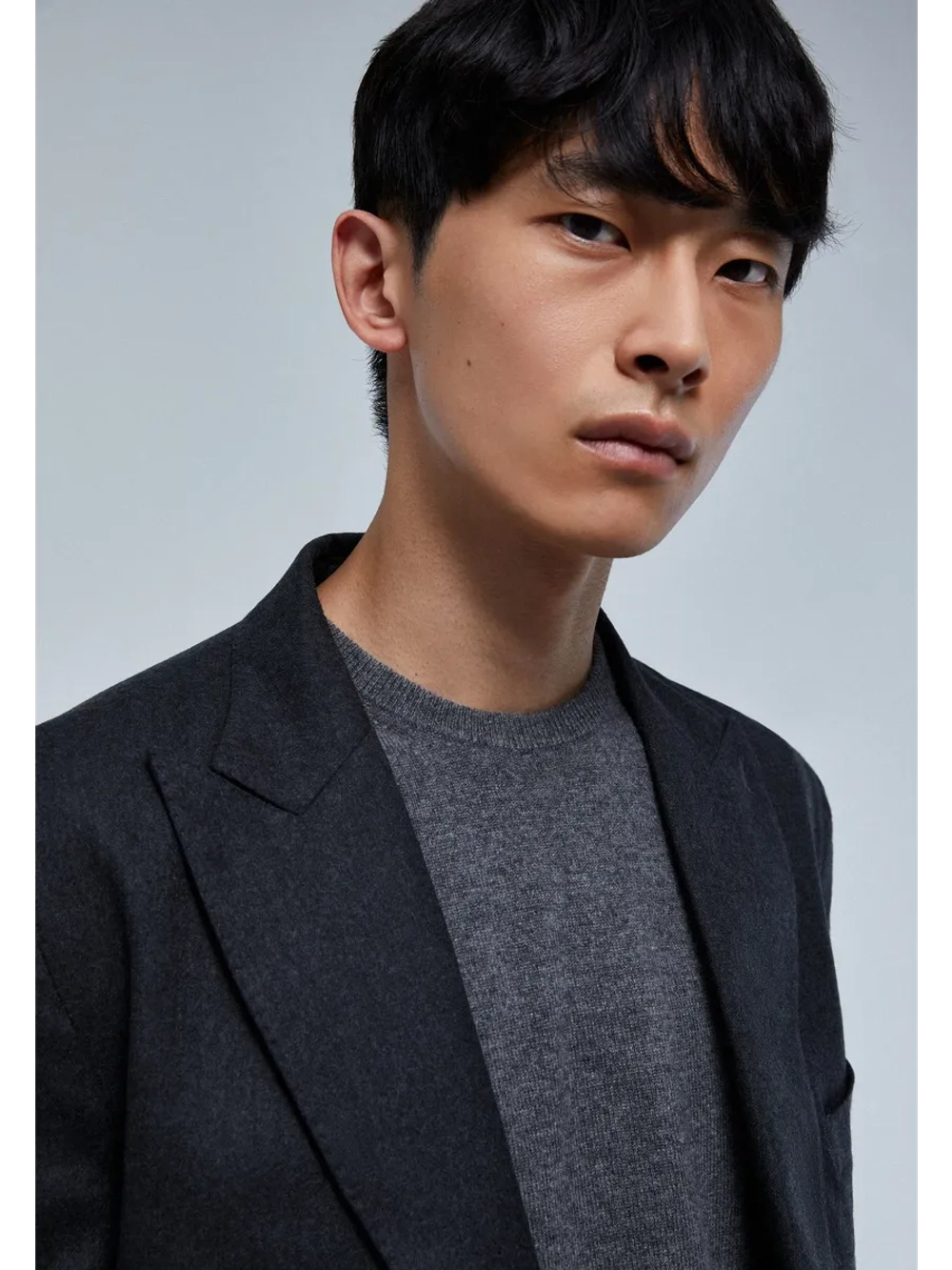 Костюм из 100% шерсти