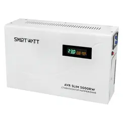 Настенный стабилизатор напряжения 5000 Вт SMARTWATT AVR SLIM 5000RW