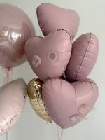 Воздушные шары на выписку для девочки №8864