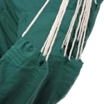 Гамак-кресло «Колористик» 100*130 см сидячий, х\б с подушками, цвет зелёный