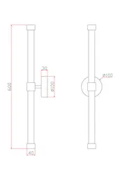 Настенный светильник (бра) FR6108WL-L10G Джеди / Jedi 10 Вт LED Freya fr6108wl-l10g