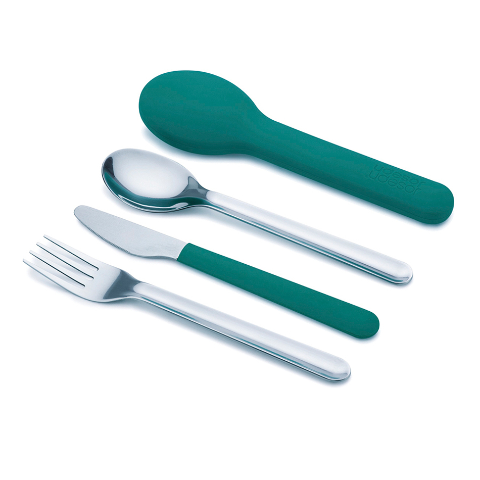 Набор столовых приборов GoEat™ Cutlery Set изумрудный, Joseph Joseph