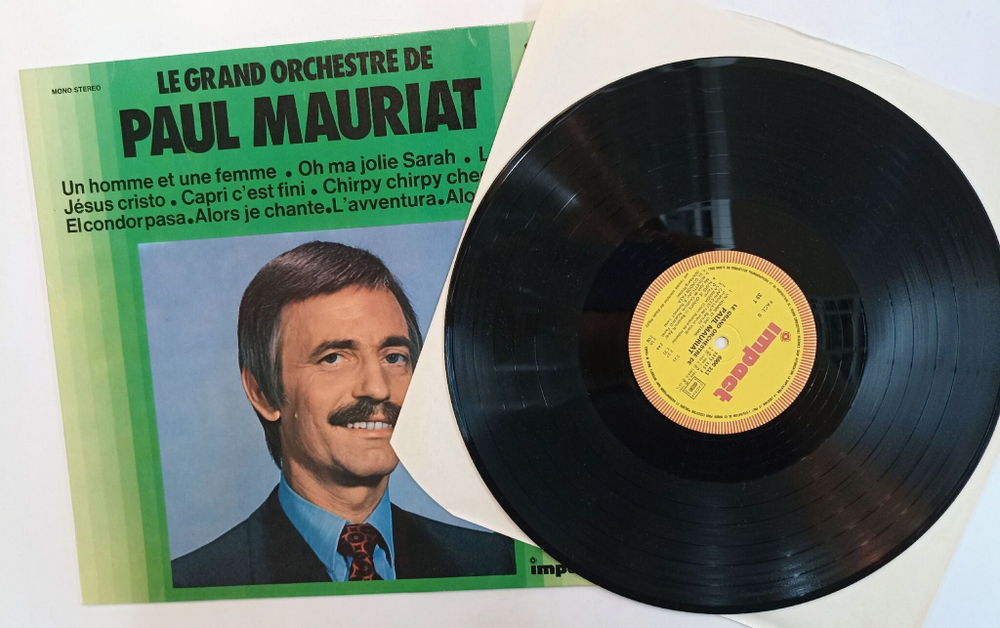 Винтажная виниловая пластинка LP Le Grand Orchestre De Paul Mauriat Поль Мориа Оркестр (France)