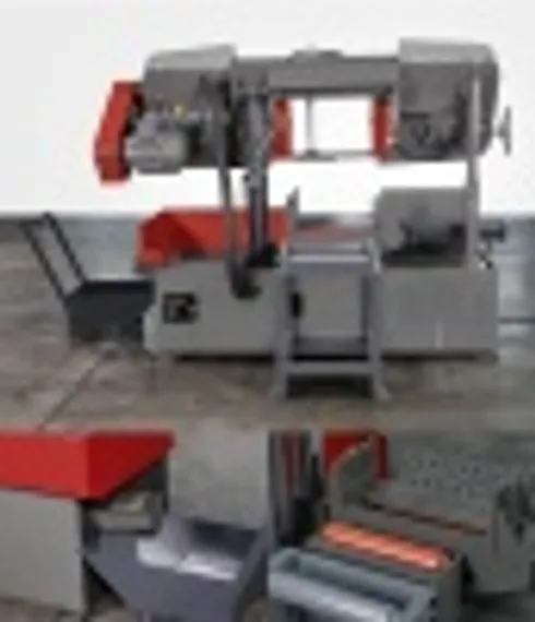 Полуавтоматический ленточнопильный станок SVB-33SA-CHR, SMTG