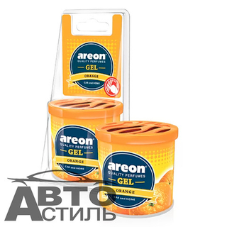 Ароматизатор в банке под сиденье Areon GEL САN 80гр - Апельсин\Orange