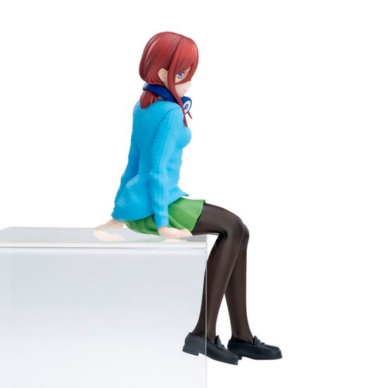 Фигурка Аниме SEGA Пять невест The Quintessential Quintuplets Miku Nakano 14см / по мотивам аниме "Пять невест", Мику Накано