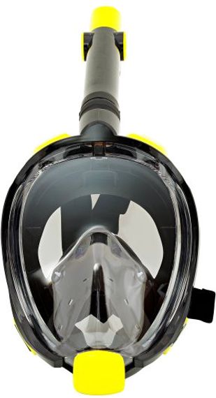 Маска полнолицевая Sargan Галактика премиум черная/желтая/черная