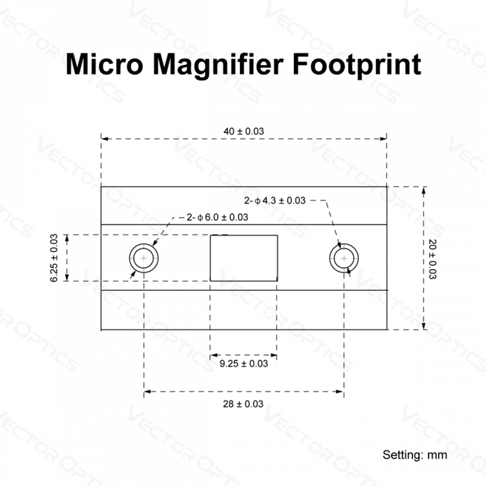 Увеличитель Vector Optics Paragon 3x18 MAGNIIFIER MICRO (SCMF-33)