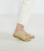 Вьетнамки ANNIE THONG Michael Kors - лимонный(40T2AEFA2L)