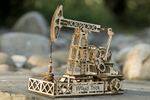 Механический 3D-пазл из дерева Wood Trick Нефтяная Вышка