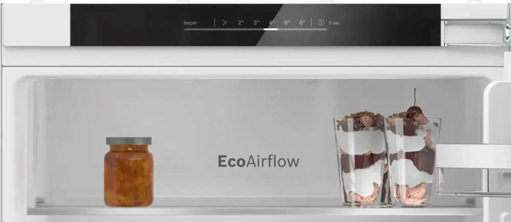 Встраиваемый двухкамерный холодильник Bosch KIN86VFE0