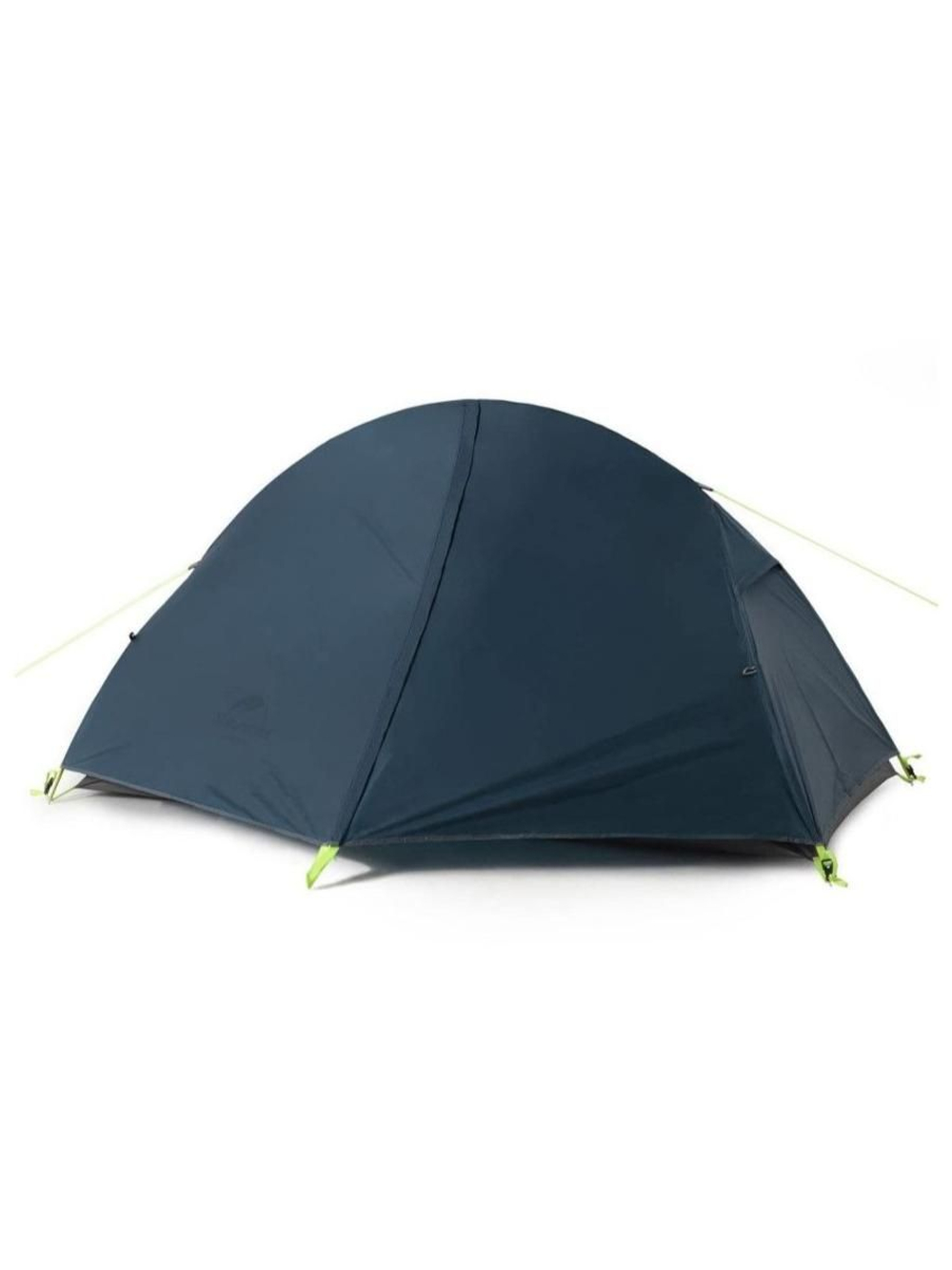 Палатка туристическая Naturehike NH18A095-D 20D одноместная сверхлегкая с ковриком, зеленая, 6927595735671