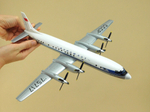 Модель самолета Ил-18 (М1:100, Аэрофлот СССР-75717, Ретро)