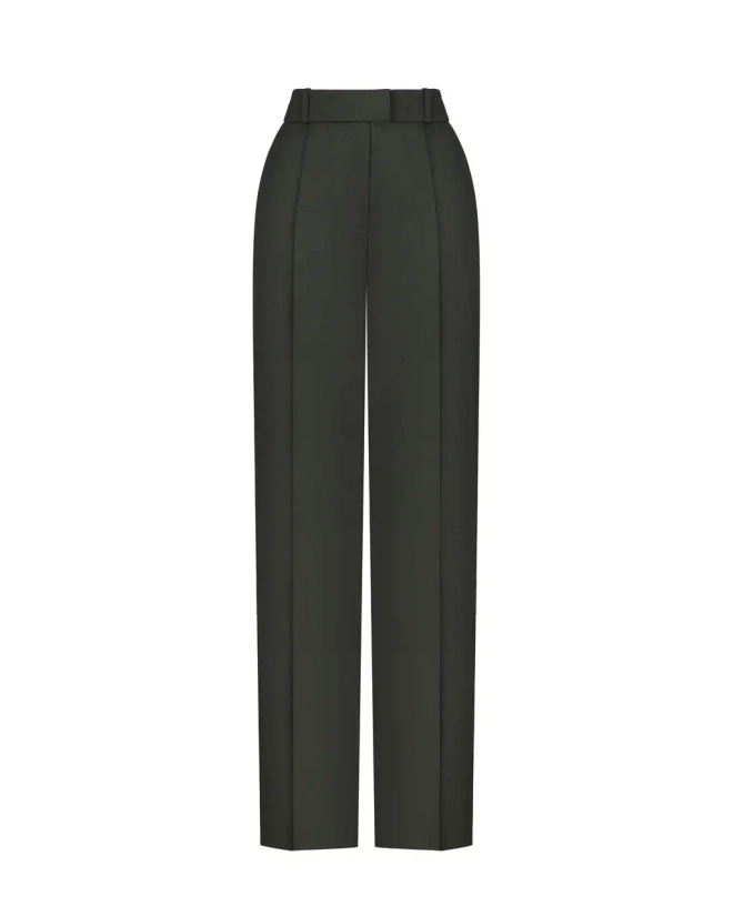 Брюки прямого кроя