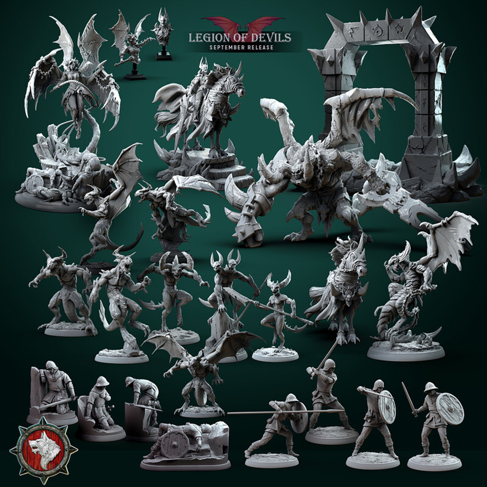 295White Werewolf Tavern миниатюра для dnd, днд, pathfinder, фентези, Настольная игра, НРИ, Варгейм, РПГ