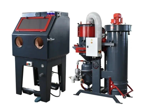 Абразивоструйная камера ВМЗ-КСО-100-Н-СФ-Р напорная с фильтром