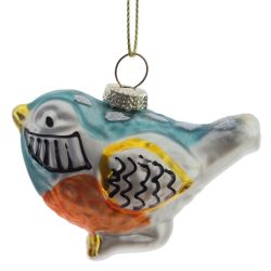 GAEM Украшение новогоднее "Птичка", L7 W4 H6 см, 3в.