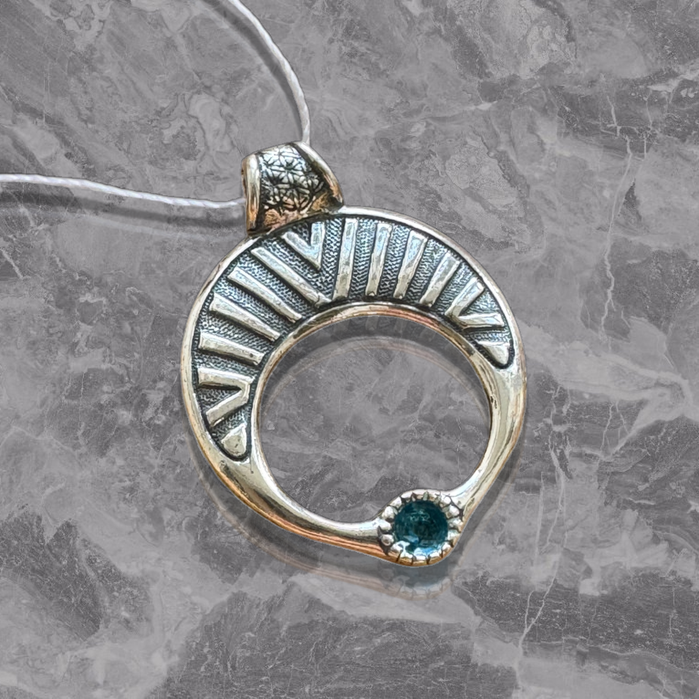 Подвеска "Лунница" Псковская двусторонняя