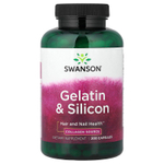 Swanson, Желатин и кремний, 200 капсул