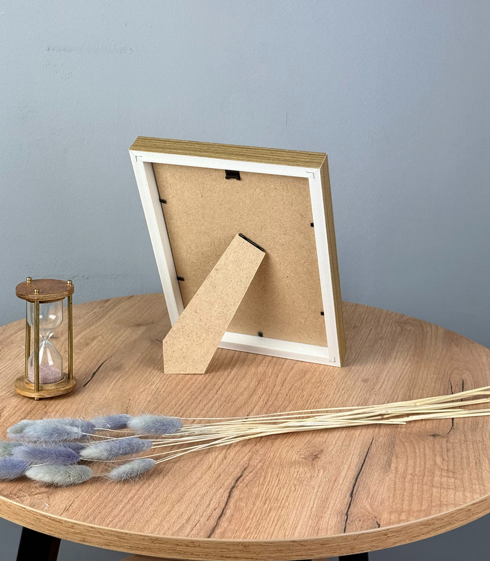 Фоторамка 15х21 см, коричневая, арт. 1521.747806