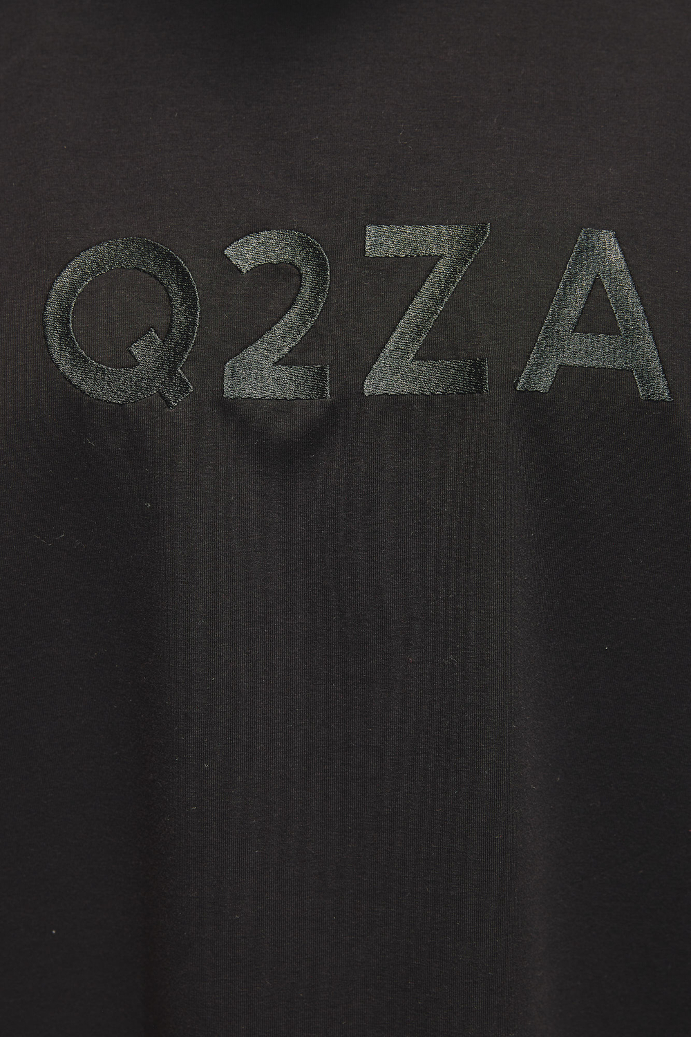 Футболка Q2ZA лого (чёрный)