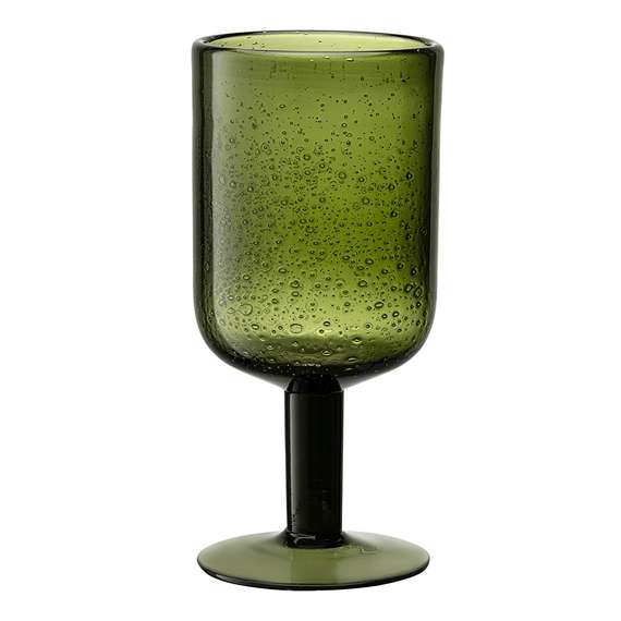 Набор бокалов для вина flowi, 410 мл, темно-зеленые, 2 шт.