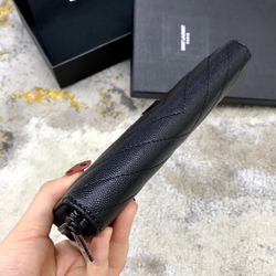 Saint Laurent Cassandre Zip Around Wallet