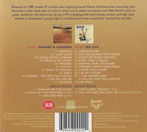 Nazareth / Snakes 'N' Ladders + No Jive (2CD)
