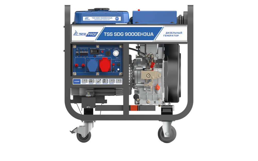 Дизель генератор TSS SDG 9000EH3UA