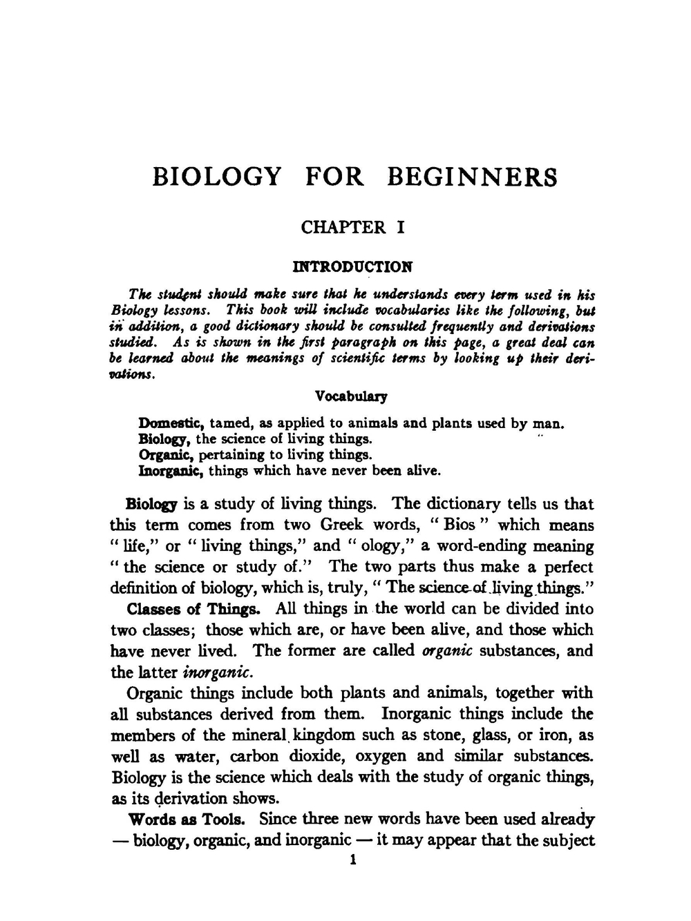 Biology for beginners | Truman Jesse Moon