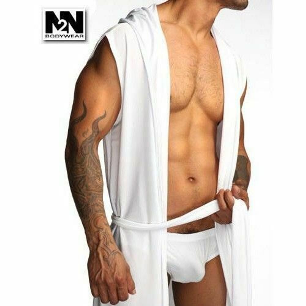 Мужской халат белый N2N Dream Robe White