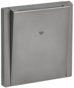 FORTE&PIANO Выключатель карточный 30А FP543 сталь IEK